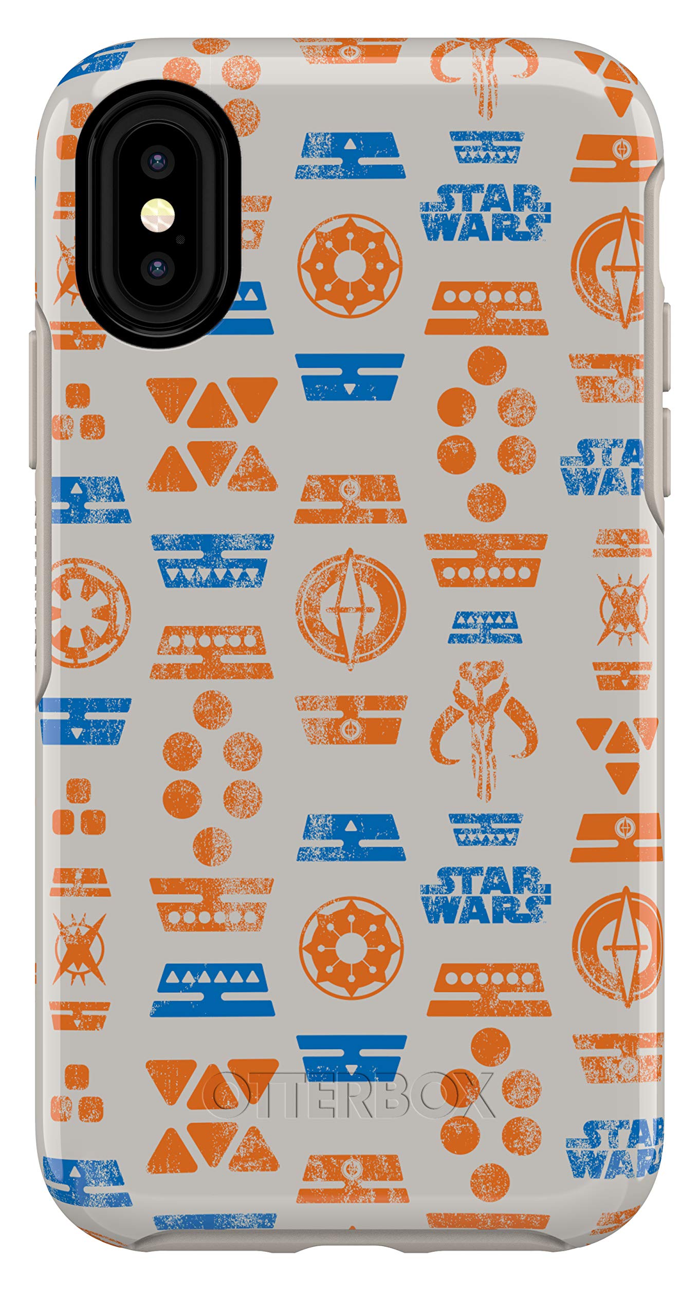 OtterBox SYMMETRY SERIES STAR WARS Protective Case for iPhone Xs & iPhone X - Retail Packaging - HAN SOLO Design | Durable Phone Cover for Everyday Use & Travel