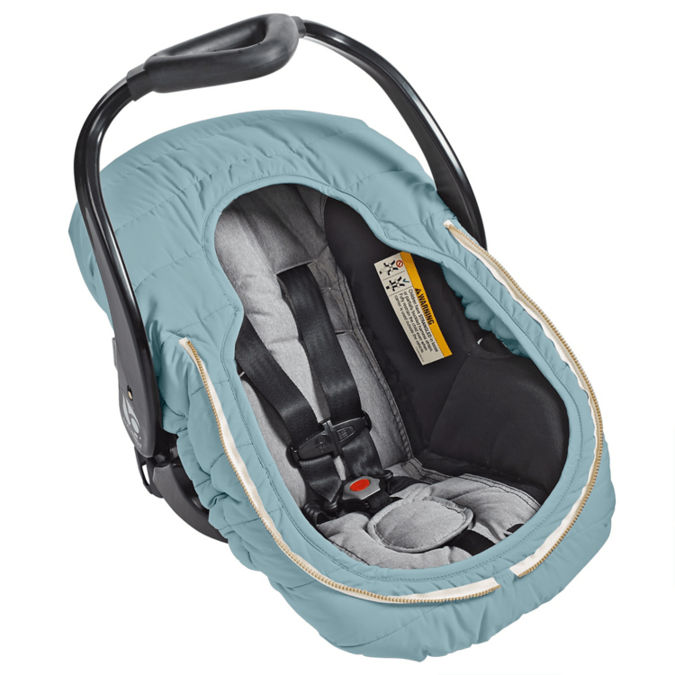 JJ Cole Car Seat Cover - Waterproof & Soft Baby Car Seat Protector for Infants & Toddlers - Perfect for Travel, Daily Commute & Outdoor Adventures