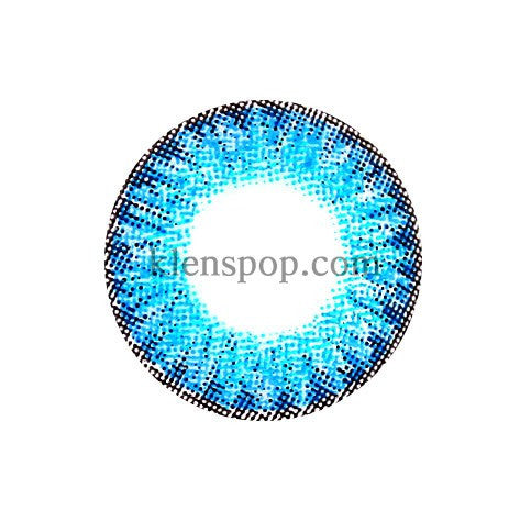 Ashley S Aqua Colored Contact Lenses (2 Pack) - 3 Natural Eye Colors, 6 Month Comfort Wear - Perfect for Halloween, Cosplay & Special Occasions