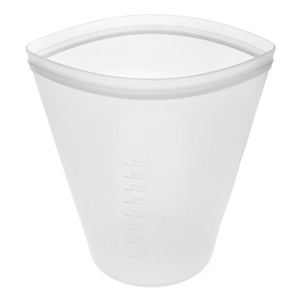 Avanti Pinch & Lock Resealable Bags 450ml (15.2 oz) White - Perfect for Food Storage, Snacks, Travel & Organization