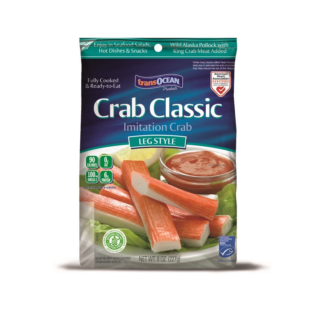 Premium Alaskan Snow Crab Legs - 8 oz (Frozen, Wild-Caught) | Perfect for Seafood Boils, Pasta Dishes & Gourmet Meals