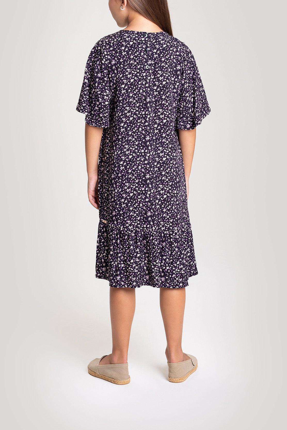Floral Print Girls Dress for Kids - Perfect for Birthday Parties, School Events & Summer Outfits