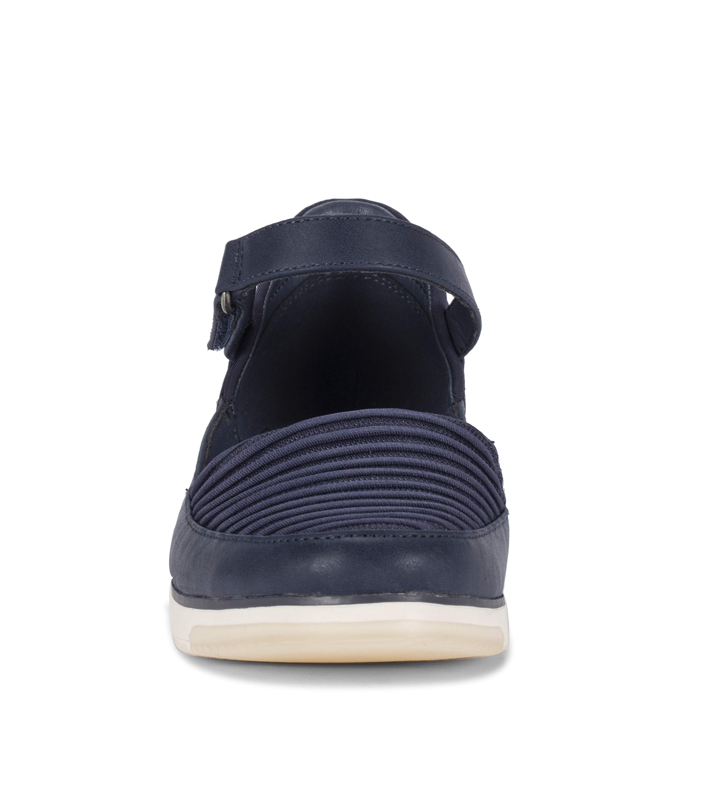 BareTraps Harmony Women's Comfortable Flats & Oxfords Shoes - Navy Blue Size 8.5 Medium (BT27892) | Perfect for Work, Casual Wear & Everyday Comfort