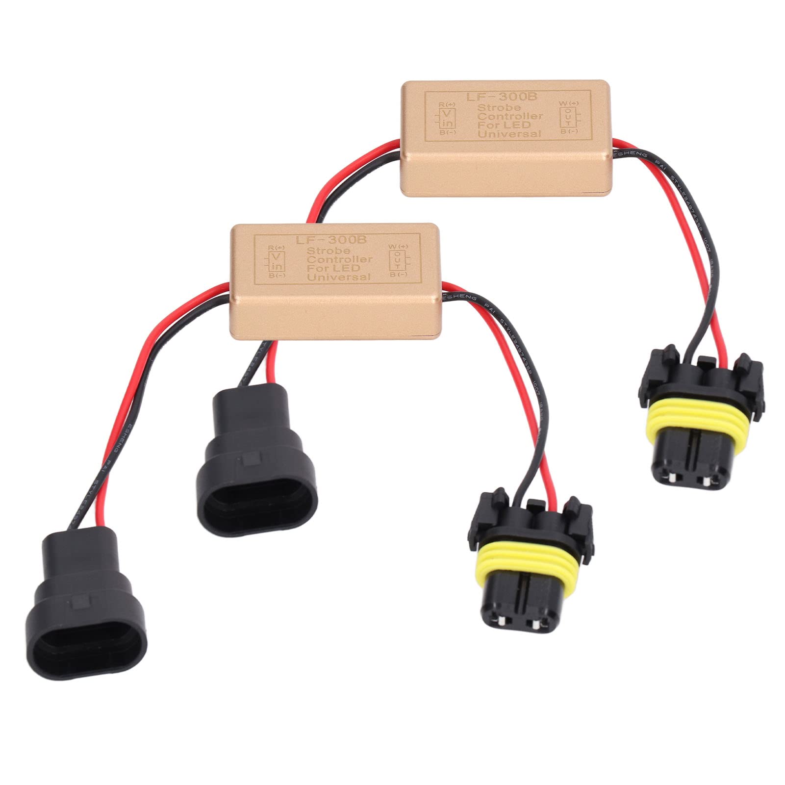 ABS Fog Light Strobe Module & Flash Controller for LED Headlights - Durable Strobe Light System for Armored Vehicles, Off-Road Trucks & Emergency Vehicles