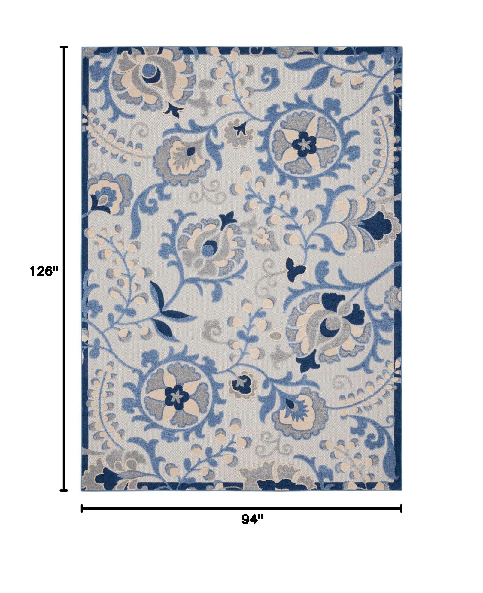 Nourison Aloha Indoor/Outdoor Area Rug 7'10