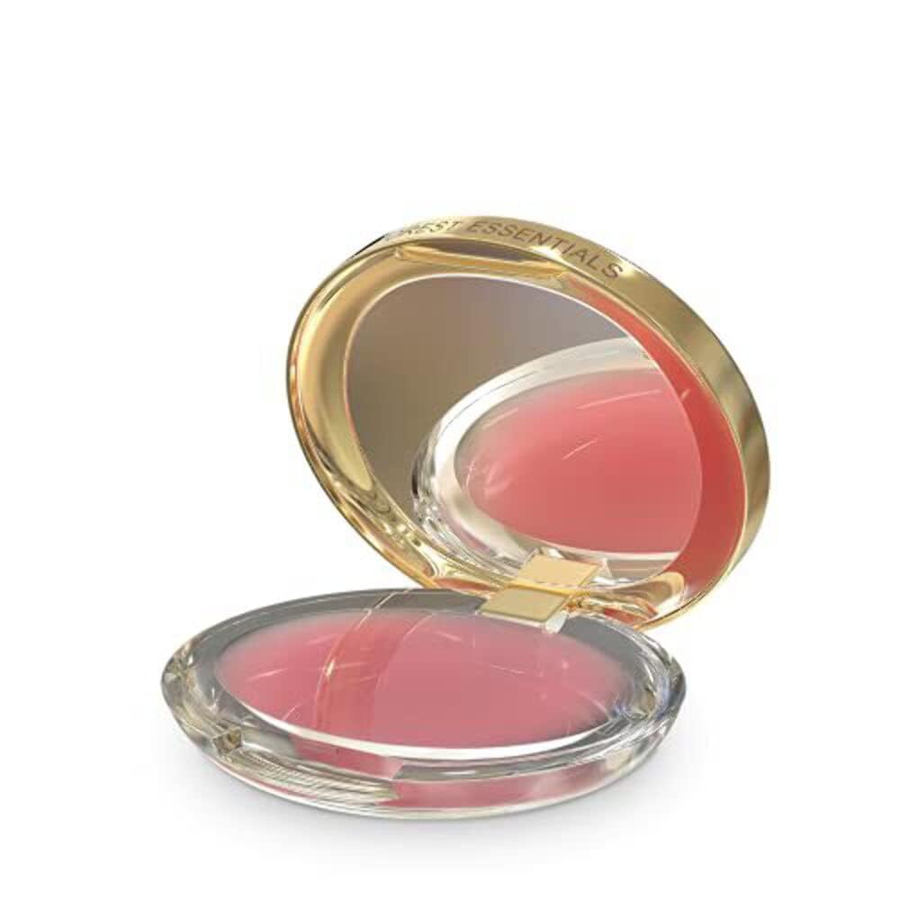 Forest Essentials Luscious Lip Balm - Sugared Rose Petal | Hydrating & Nourishing Lip Care | Perfect for Dry Lips, Daily Moisturizing & On-The-Go Use