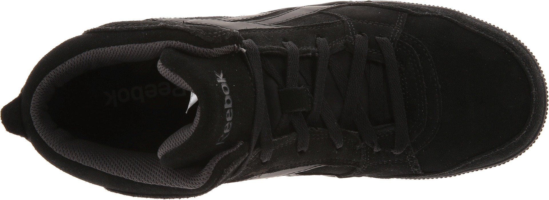 Reebok RB1735 Men's Safety Toe Skateboard Work Shoes - Black Steel Toe Work Boots for Construction, Warehouse & Industrial Use