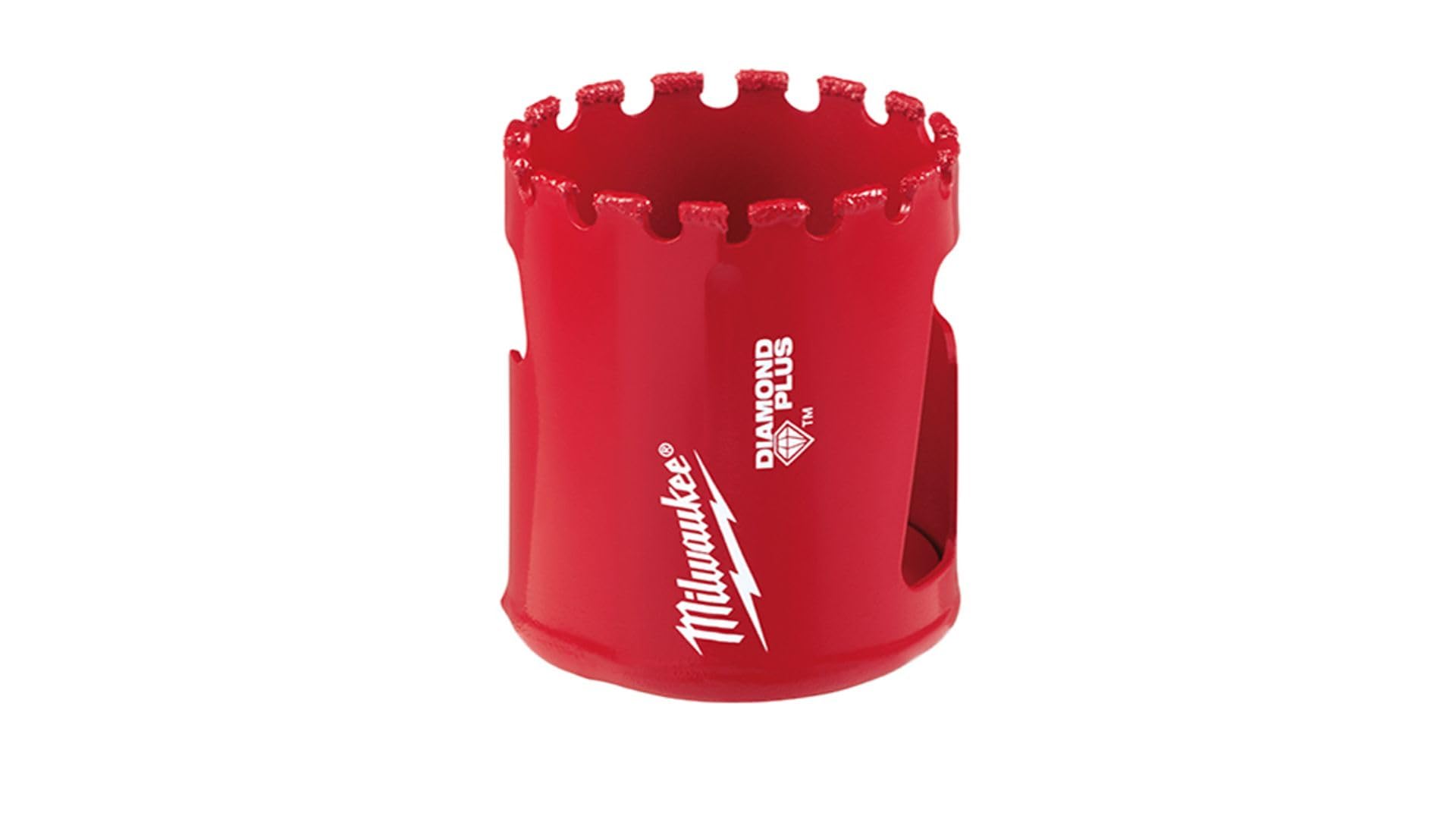 Milwaukee Electric Tools 1-3/4 Inch Diamond Hole Saw - Premium Diamond Grit for Cutting Tile, Glass, Porcelain & Ceramic - Perfect for Plumbing, Electrical & DIY Home Improvement Projects