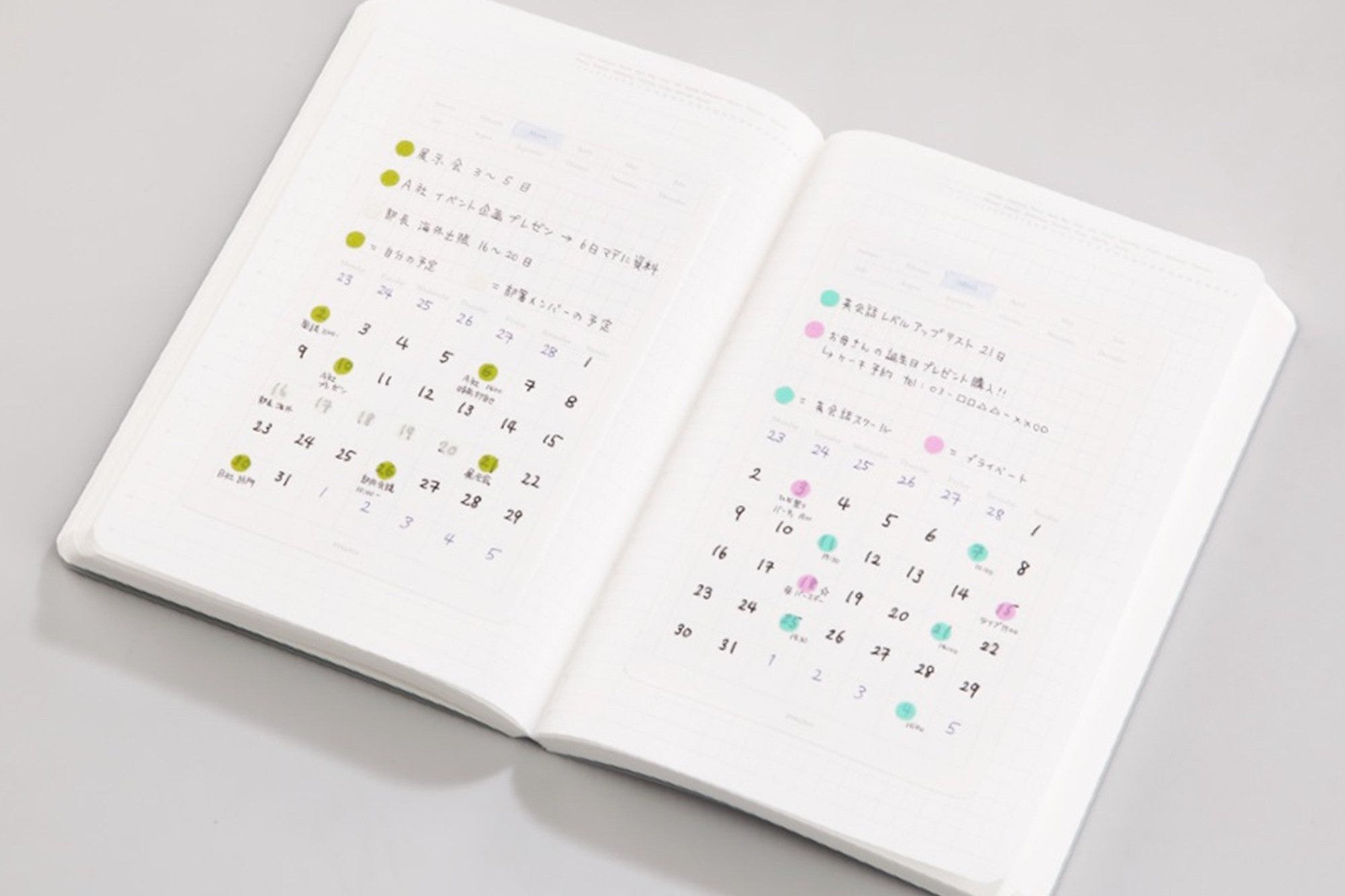 Stalogy 365 Days A5 Grid Notebook - 368 Pages, Red | Perfect for Journaling, Planning & Note Taking