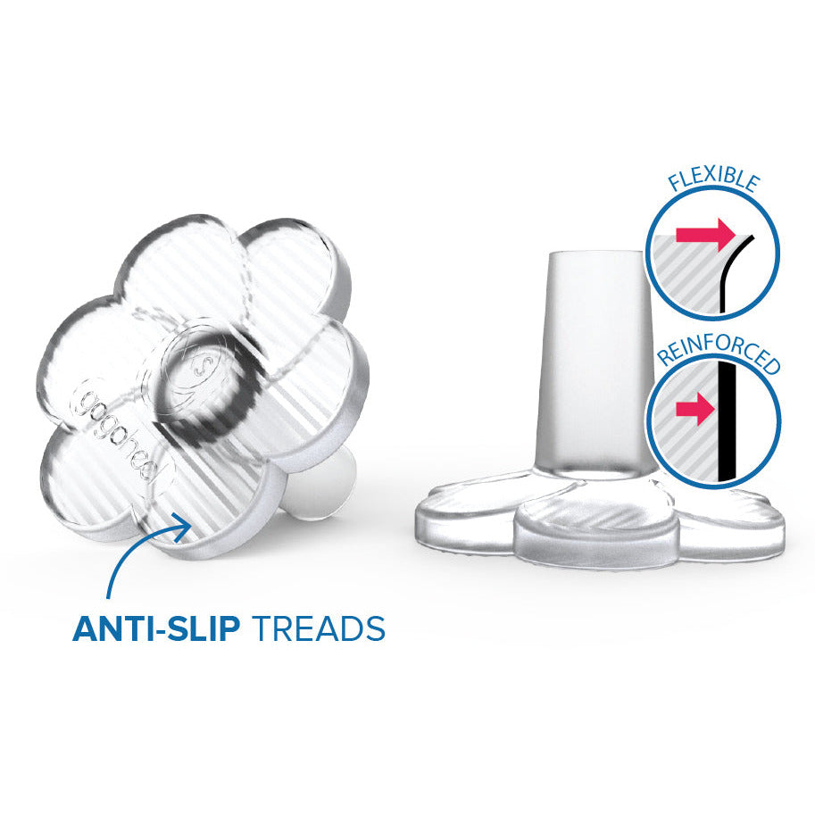 STOPPERS™ Heel Protectors for Women - 4 Pairs of High Heel Shoe Savers | Prevents Scratches on Floors & Protects Shoes | Perfect for Hardwood, Tile & Carpeted Floors at Home, Office or Parties