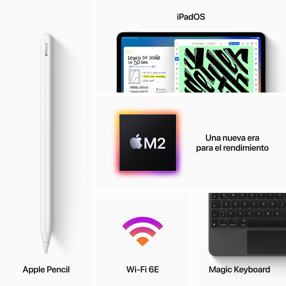 2022 Apple iPad Pro 12.9-inch Wi-Fi 1TB Space Gray (6th Generation) - Powerful Tablet for Work, Creativity & Entertainment