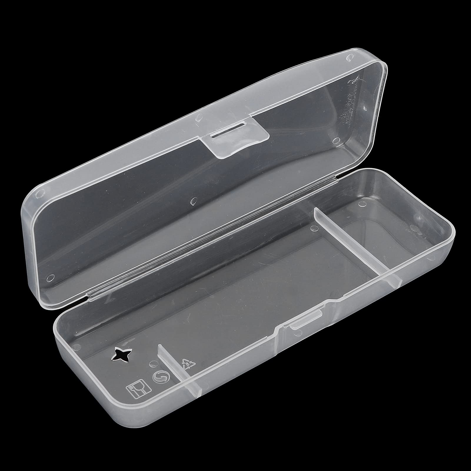 Premium Travel Razor Case - Transparent & Breathable Storage Box for Men's Razor Handles - Portable Shaving Kit for Gym, Travel & Home Use