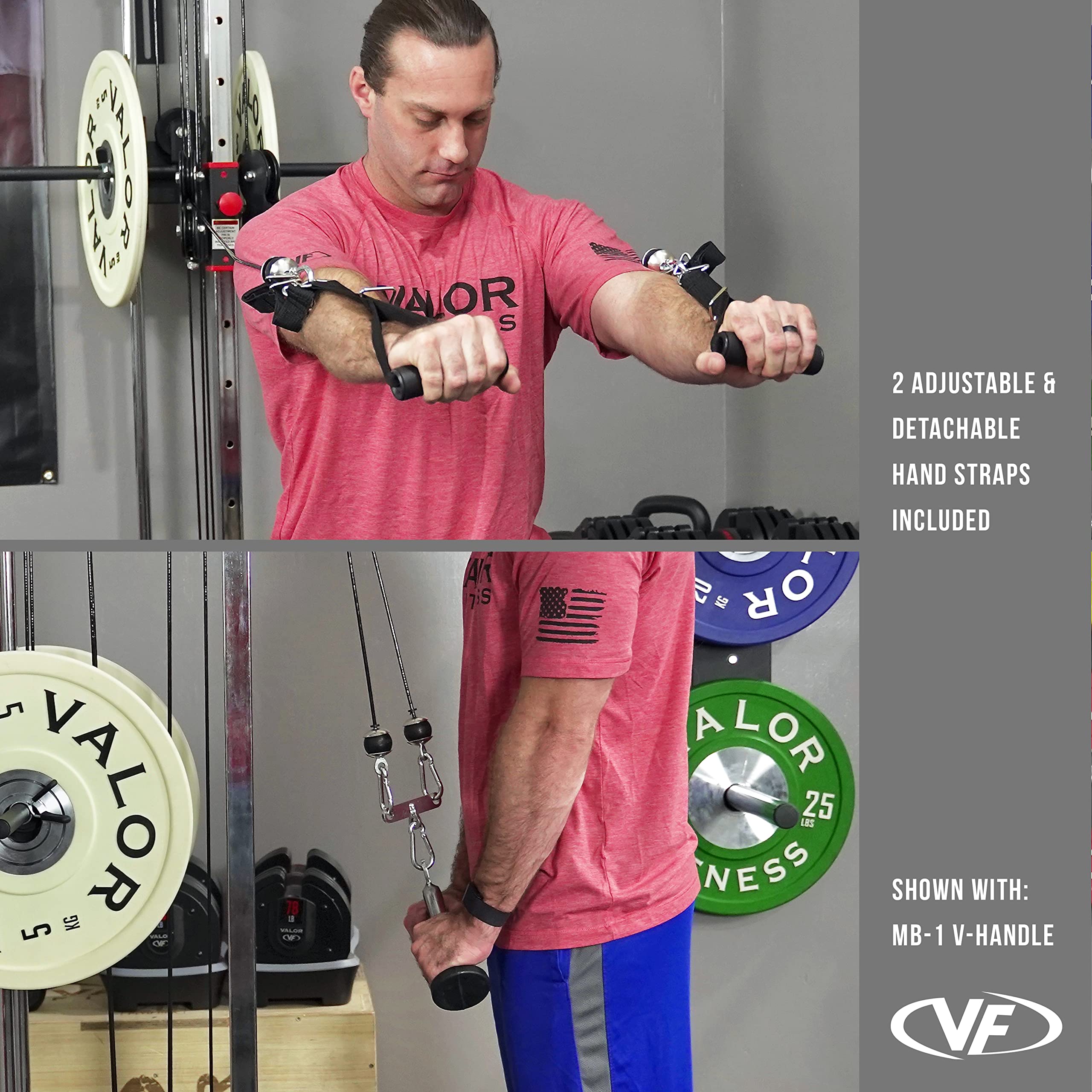Valor Fitness BD-62 Wall Mounted Cable Machine with Adjustable Dual Pulley System - Home Gym Strength Training Equipment for Full Body Workouts | Perfect for Small Spaces & Functional Fitness
