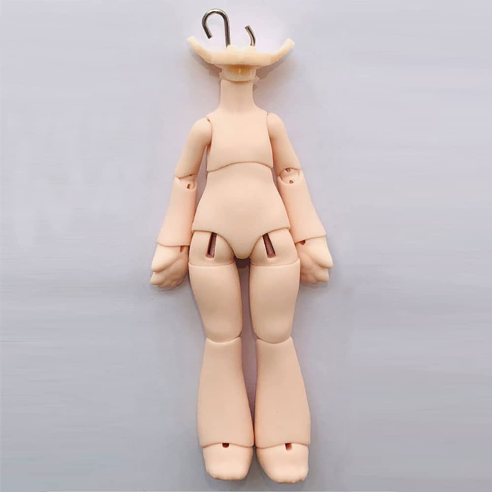 UFDoll Special Animal Form Action Figure Doll Head Replacement Body - White Skin for Custom Doll Making & Cosplay Collectibles