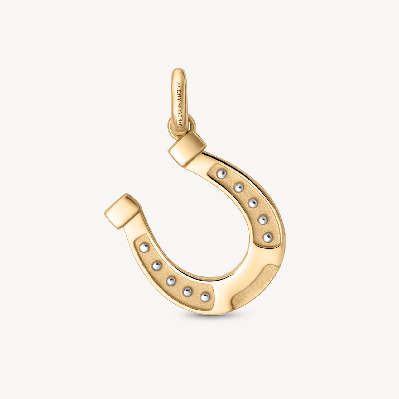 Lucky Horseshoe Charm Pendant - Sterling Silver or Gold Plated for Necklace, Bracelet & Jewelry Making - Perfect for Good Luck Gifts, Equestrian & Western Fashion Accessories