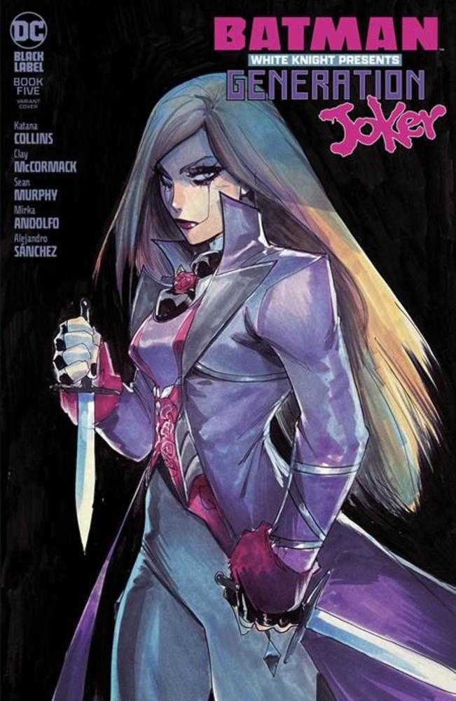 Batman White Knight Presents Generation Joker #5 (Of 6) Cover B Mirka Andolfo Variant - DC Comics Graphic Novel for Adults | Collectible Comic Book for Batman Fans | Perfect for Superhero Collectors & Comic Book Enthusiasts