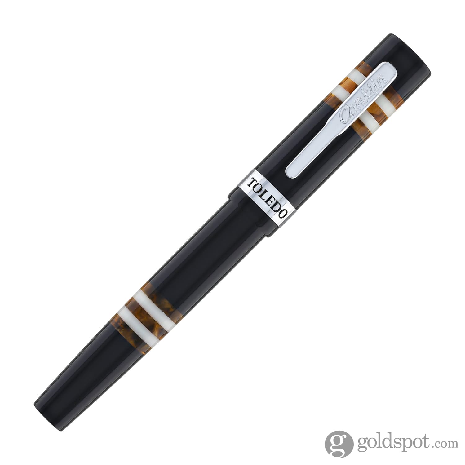 Conklin Toledo Fountain Pen - Premium Orange Ink Pen for Writing, Calligraphy & Collecting - Ideal for Office, School & Gift Giving