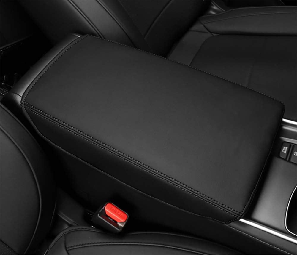 Beerte Universal Car Armrest Cover for Honda Accord 2018-2022 - Premium Black Center Console Protector | Comfort Upgrade & Interior Protection for Daily Commuting & Long Road Trips