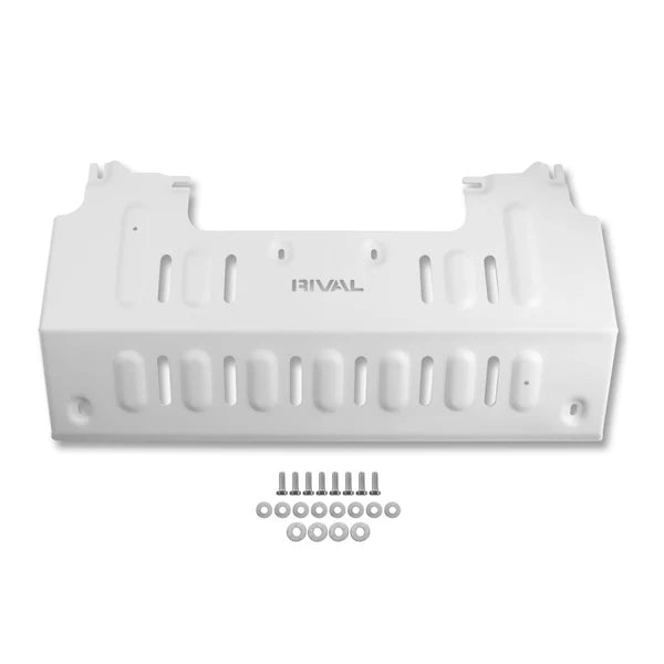 RIVAL 4X4 Aluminum Exhaust Skid Plate for 2023+ Ineos Grenadier - Heavy Duty Off-Road Protection for Rock Crawling & Overlanding Adventures