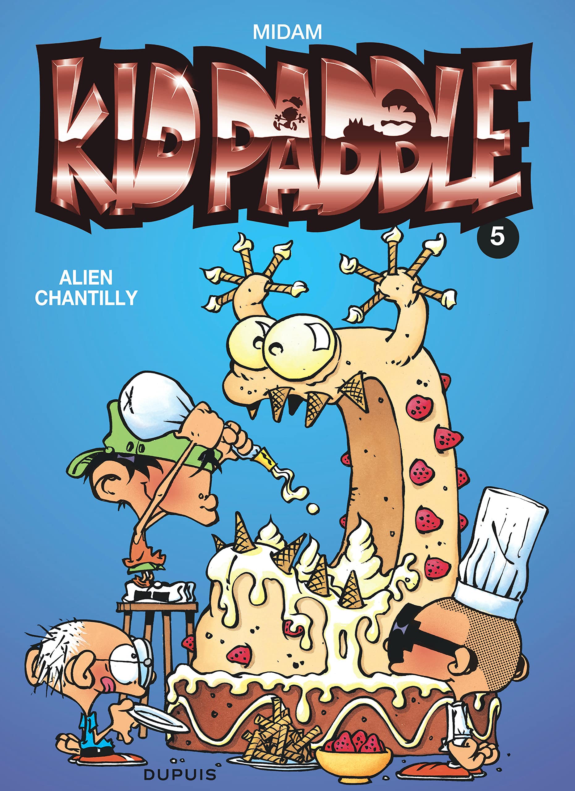 Kid Paddle Comic Book - Volume 5: Alien Chantilly - Fun Graphic Novel for Kids & Teens - Perfect for Birthday Gifts, School Reading & Comic Collectors