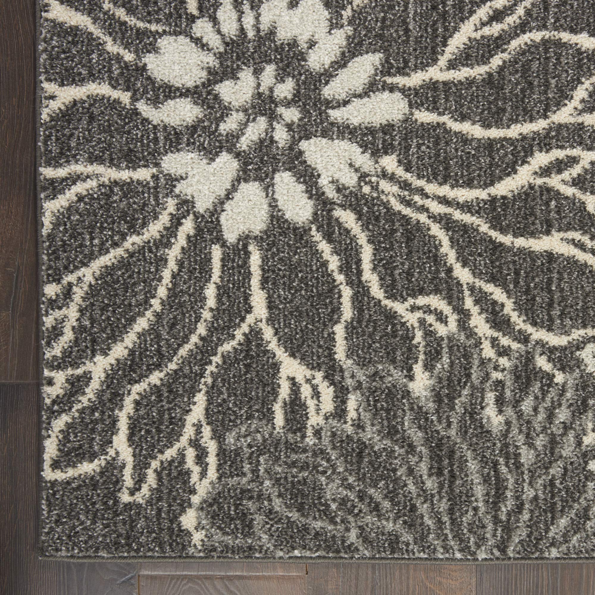 Nourison Passion Charcoal/Blue 5'3