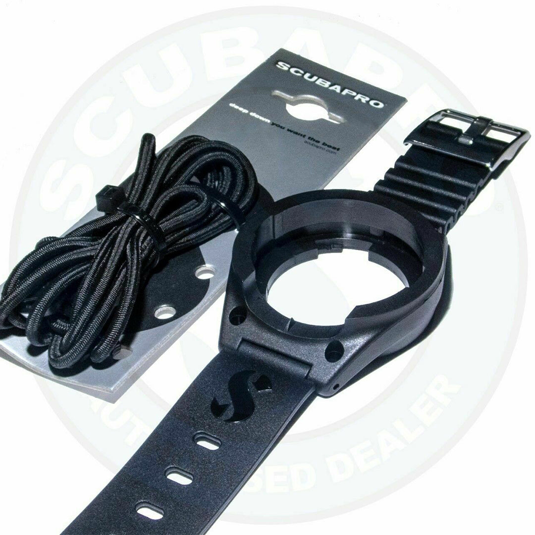 Scubapro Dive Compass Wrist Strap & Bungee Set - Professional Scuba Diving Accessories for Underwater Navigation | Perfect for Ocean Exploration, Snorkeling, and Water Sports