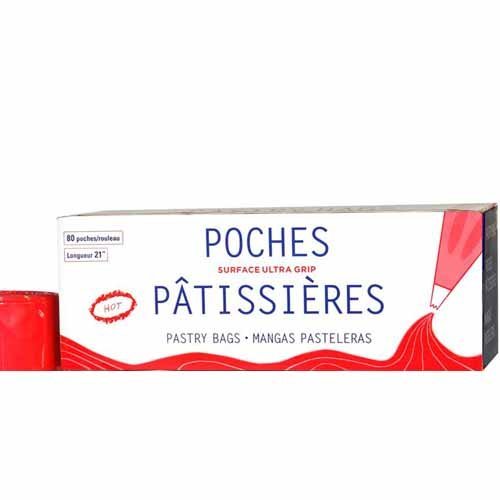 Heat-Resistant Red Pastry Bags for Baking - Professional Icing, Cake Decorating & Piping - Perfect for Home Bakers & Professional Chefs