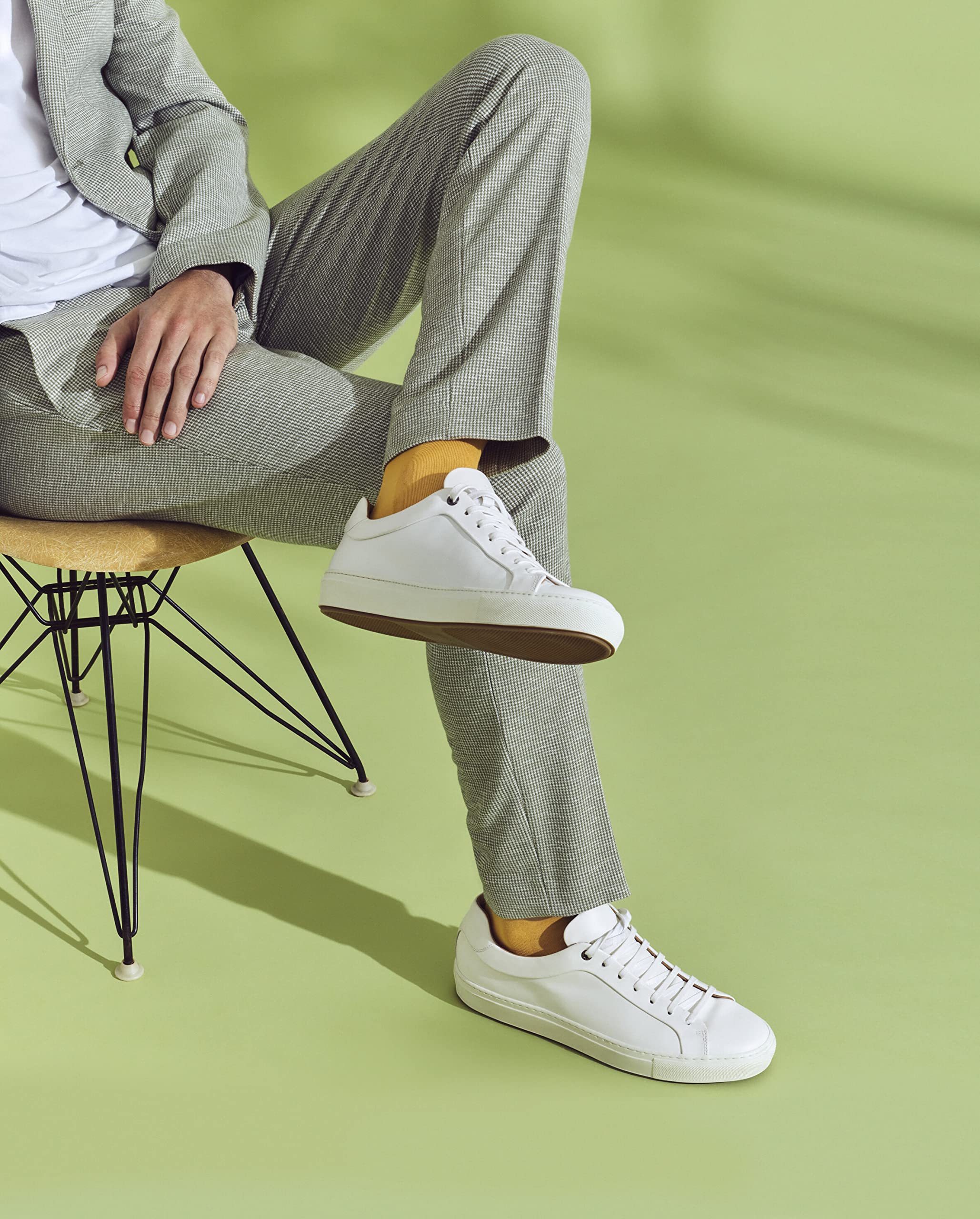 FALKE Men's Tiago Dress Socks - Sustainable Cotton Crew Socks for Business & Formal Wear - 1 Pair Premium Comfort Socks for Office, Wedding & Special Occasions