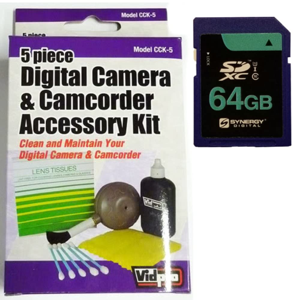 Leica Q2 Camera Accessory Kit - 64GB SD Card & Cleaning Kit for Travel & Photography