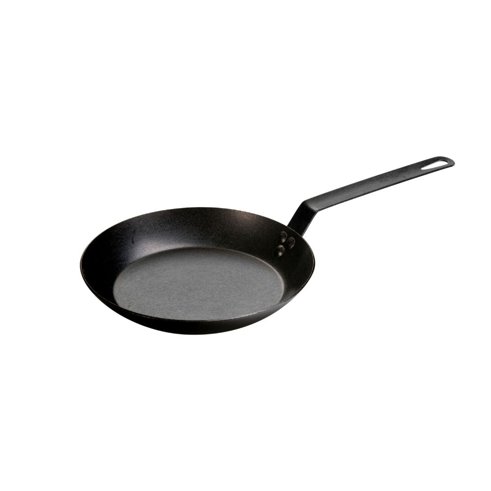 Premium 25cm Carbon Steel Skillet - Professional Grade Frying Pan for Searing, Sautéing & Stir-Frying - Perfect for Home Chefs & Restaurant Use