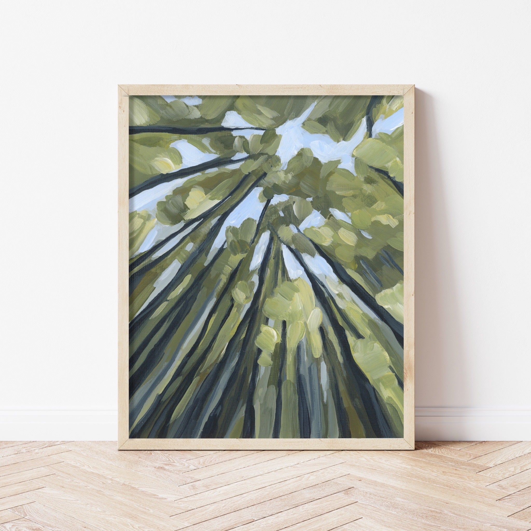 From the Forest Floor Art Print - Nature Inspired Wall Decor for Home, Office & Gifts | Perfect for Living Room, Bedroom & Nursery
