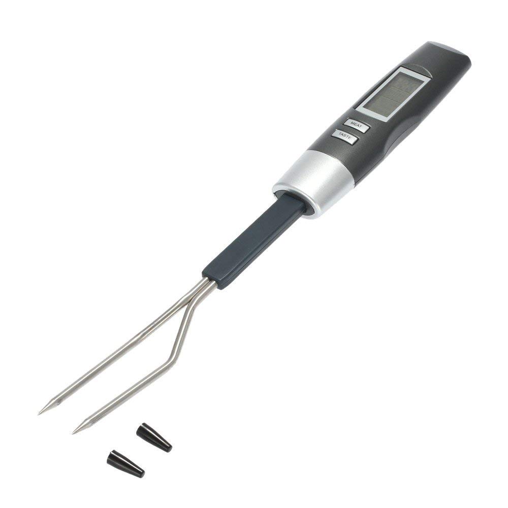 Instant Read Meat Thermometer for BBQ, Kitchen, Grilling - Digital Food Temperature Probe for Meat, Coffee, Water, Oil, Milk - °C/°F Switch - Perfect for Cooking, Baking, and Outdoor Camping