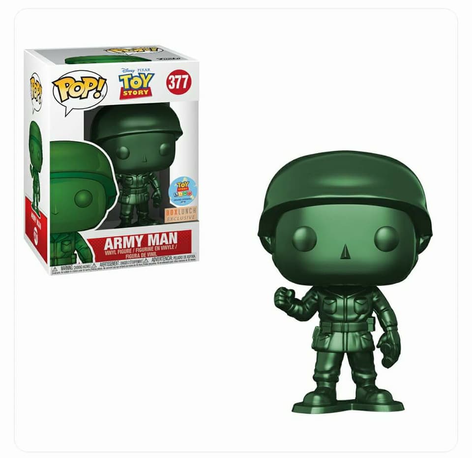 Disney Pixar Toy Story Army Man Action Figure - Metallic Green Exclusive #377 - Perfect for Collectors, Kids Play, and Movie-Themed Decor