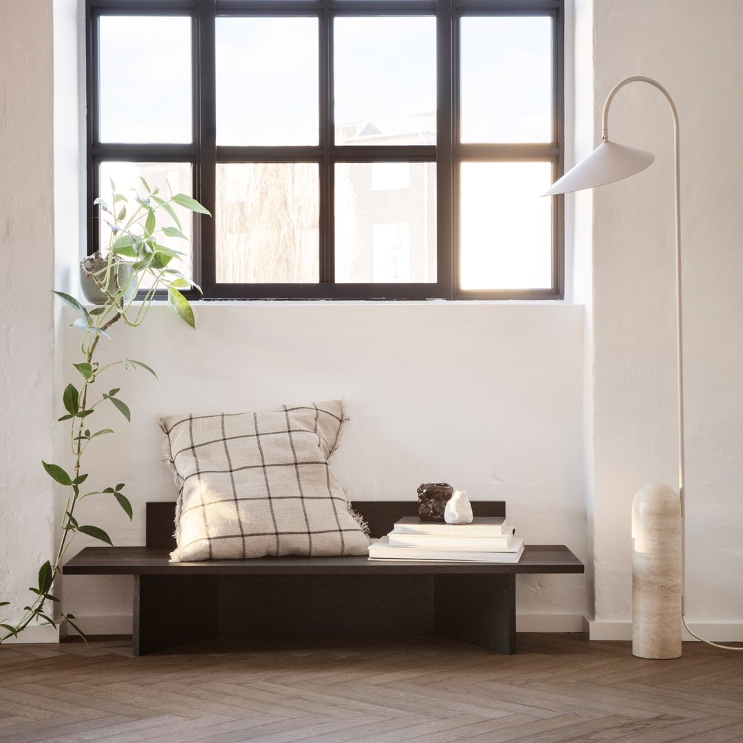 Ferm Living Arum Floor Lamp - Modern Scandinavian Design for Living Room, Bedroom & Office - Stylish Ambient Lighting for Home Decor