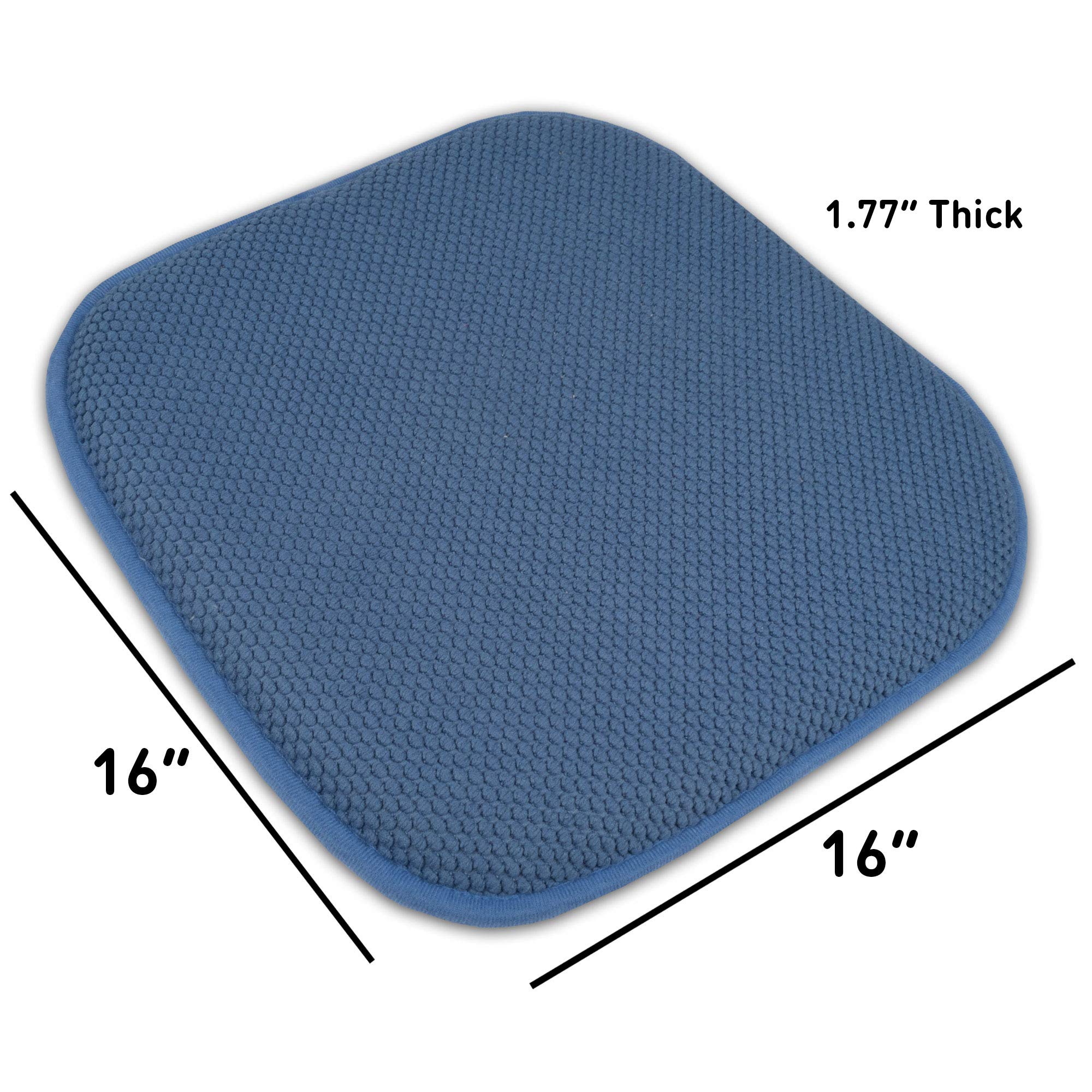 Sweet Home Collection Memory Foam Chair Cushion - 16