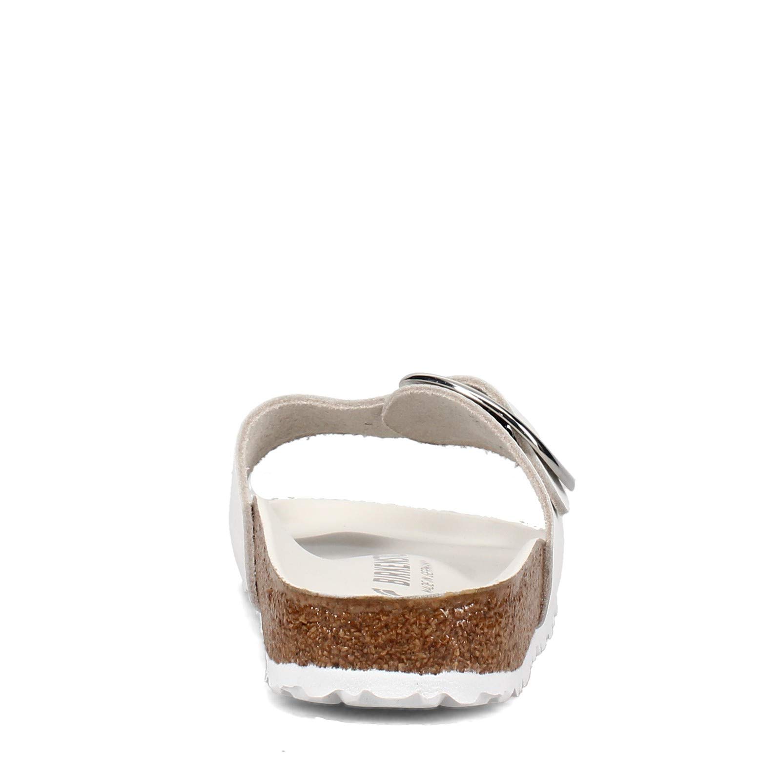 Birkenstock Women's Madrid Big Buckle Sandals - Comfortable Leather Slide Sandals for Women | Perfect for Casual Wear, Summer Outfits & Beach Vacations