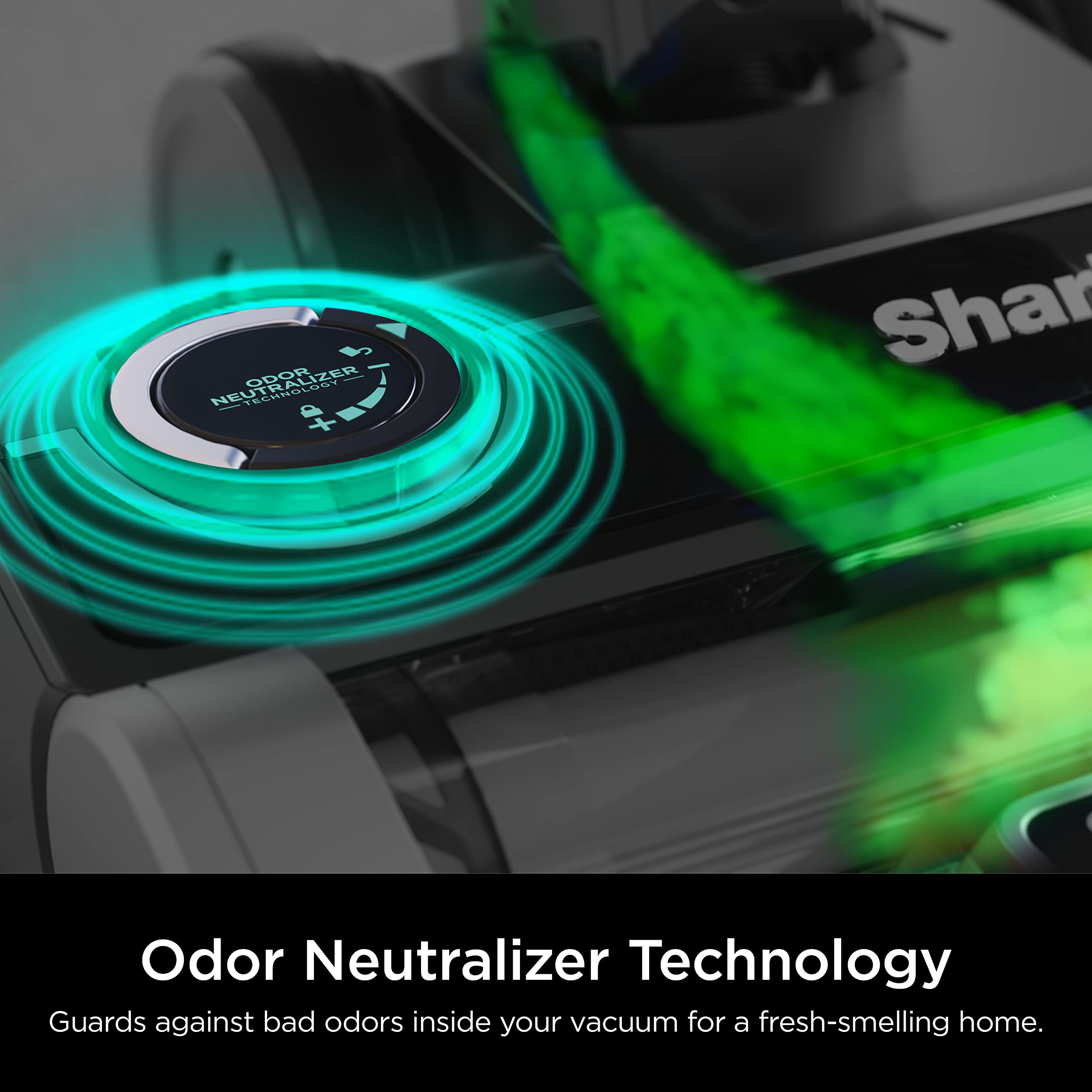 Shark Stratos Cordless Vacuum Cleaner with Clean Sense IQ & Odor Neutralizer | DuoClean PowerFins HairPro Technology | 60 Min Runtime | Includes Duster, Crevice Tool & Anti-Allergen Brush | Ash Purple (IZ862HC) | Perfect for Pet Hair, Hard Floors & Car Cleaning