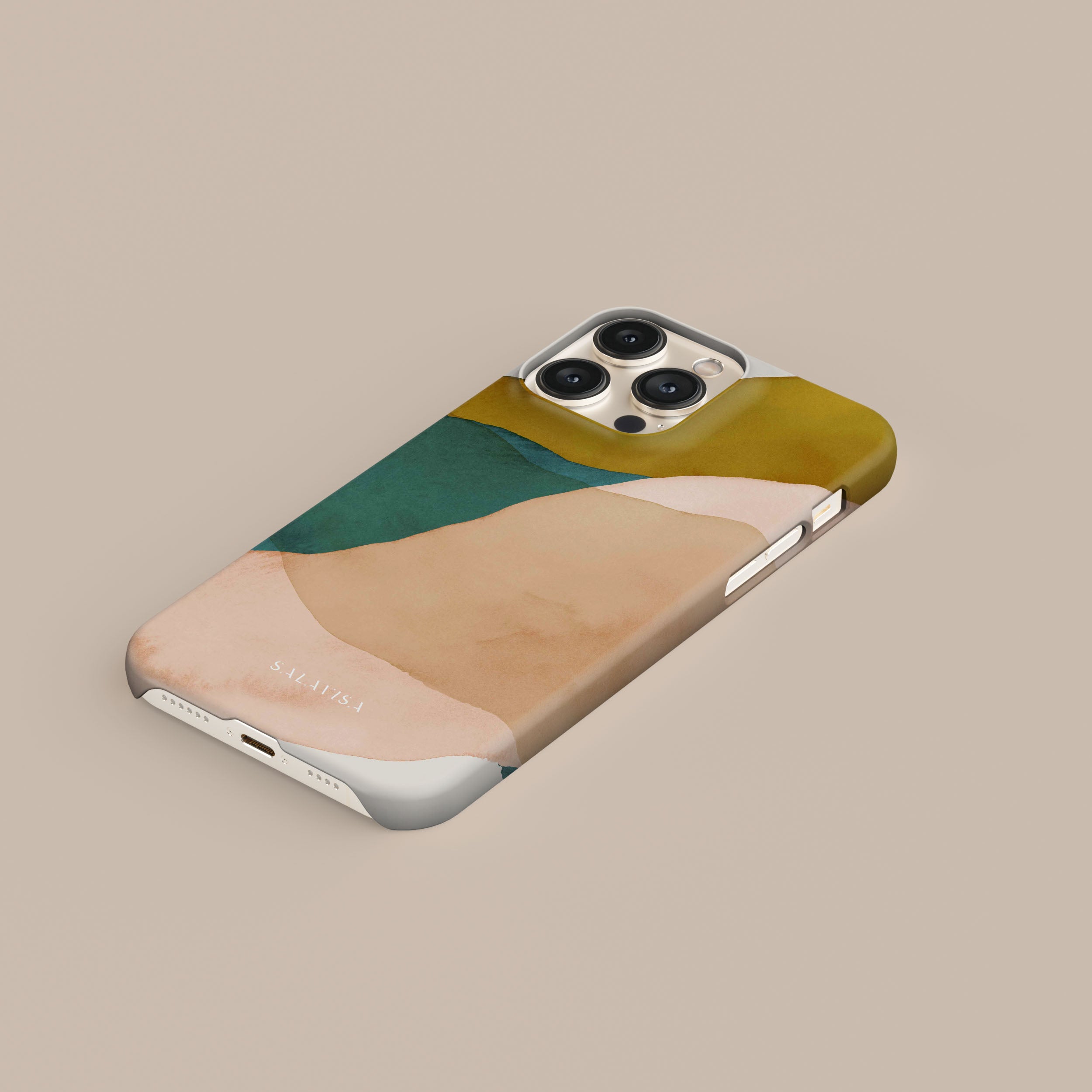 Eco-Friendly Pale Sage Phone Case - Slim Protective Cover for iPhone & Android - Perfect for Everyday Use, Travel & Outdoor Activities