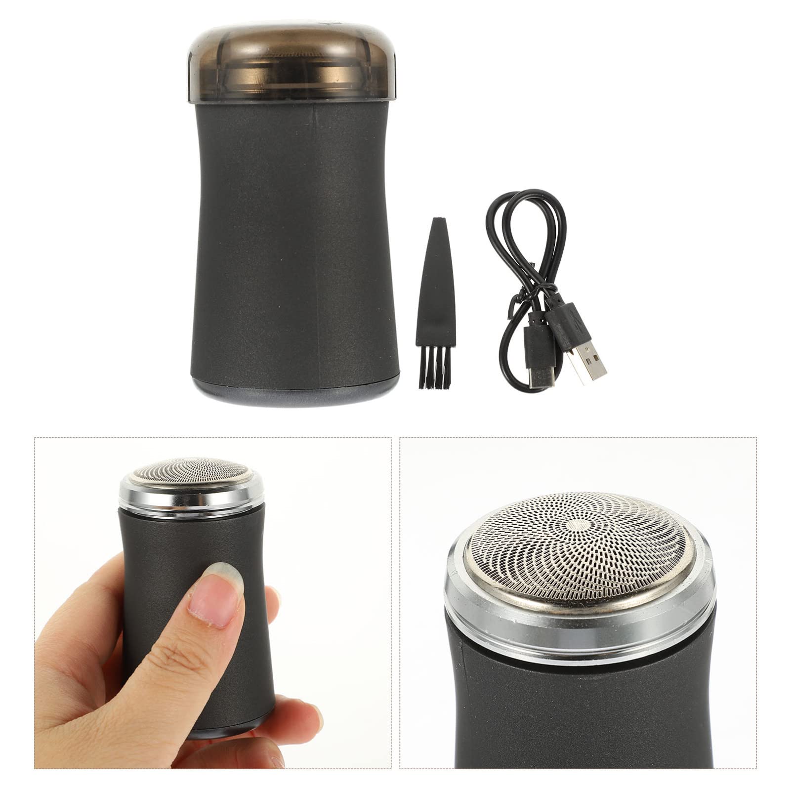 USB Rechargeable Electric Shaver for Men - 3D Floating Head Waterproof Mini Razor - Perfect for Travel, Gym & Daily Shaving