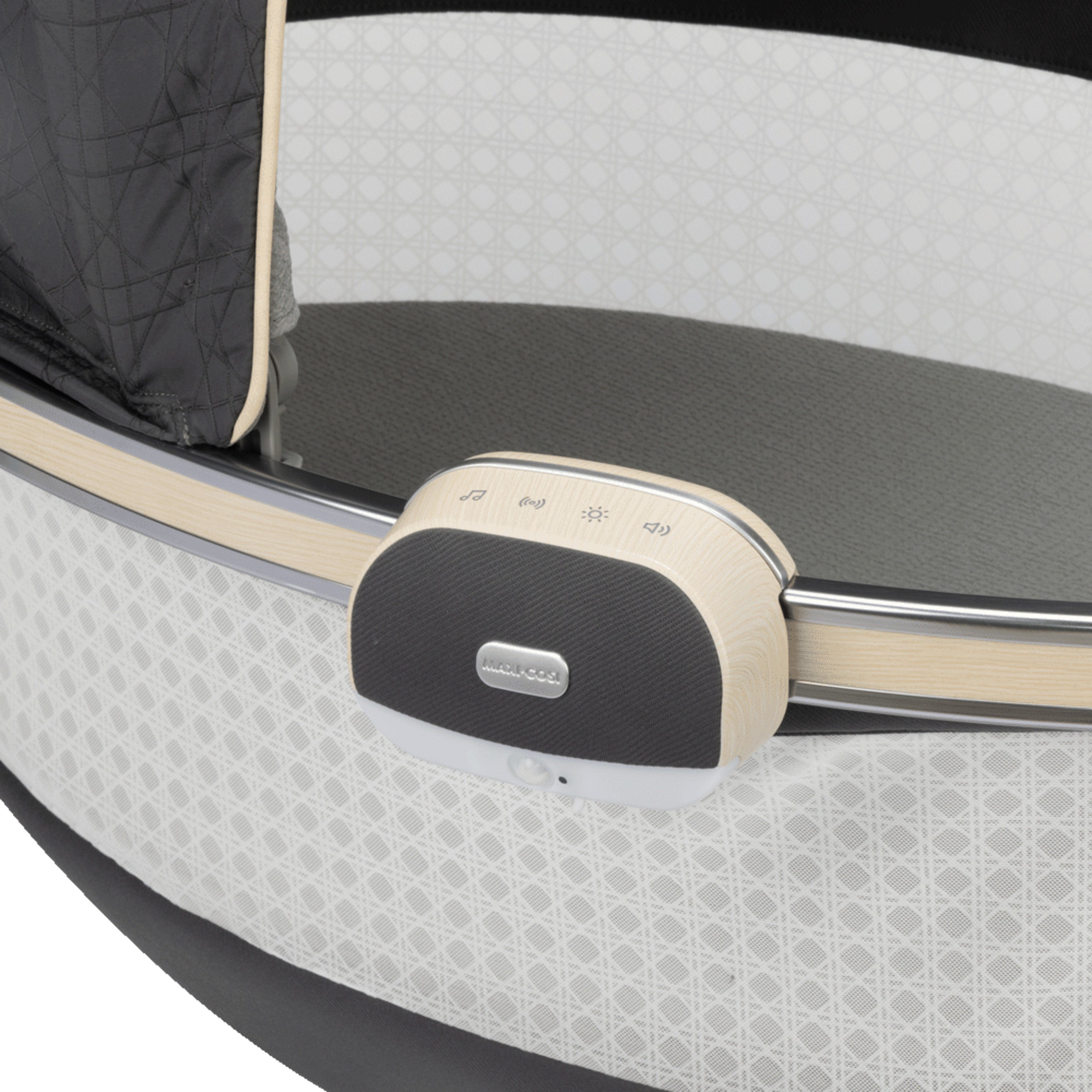 Maxi Cosi Kindred Sibia Portable Baby Bassinet - Lightweight Infant Bed for Newborns & Toddlers - Perfect for Nursery, Bedroom & Travel Use