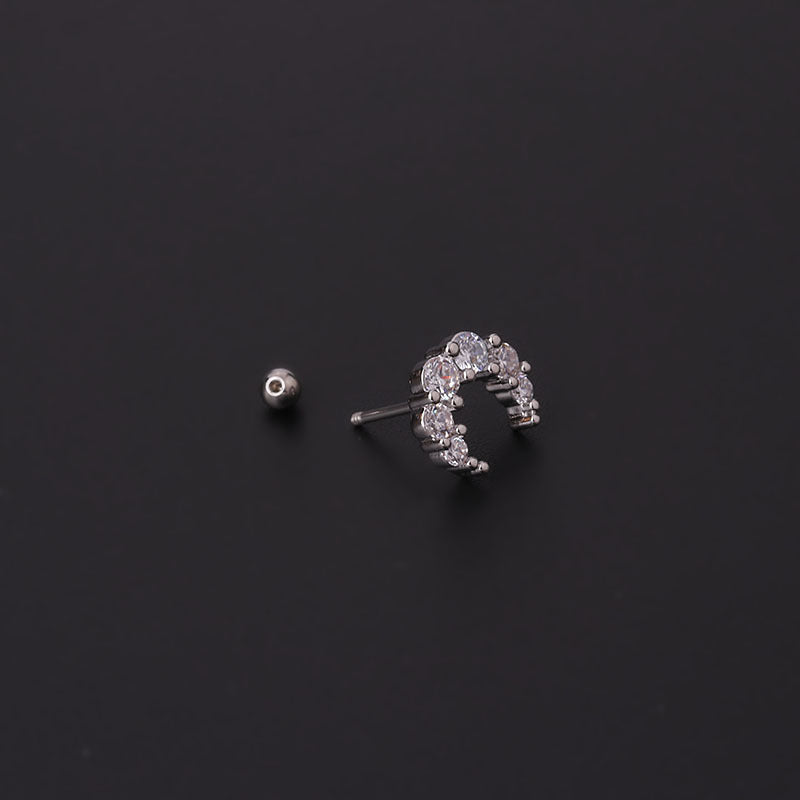 20G Cartilage Tiny Stud Earrings - Cute Planet Design Hypoallergenic Earrings for Women | Perfect for Everyday Wear, Gifts & Trendy Outfits