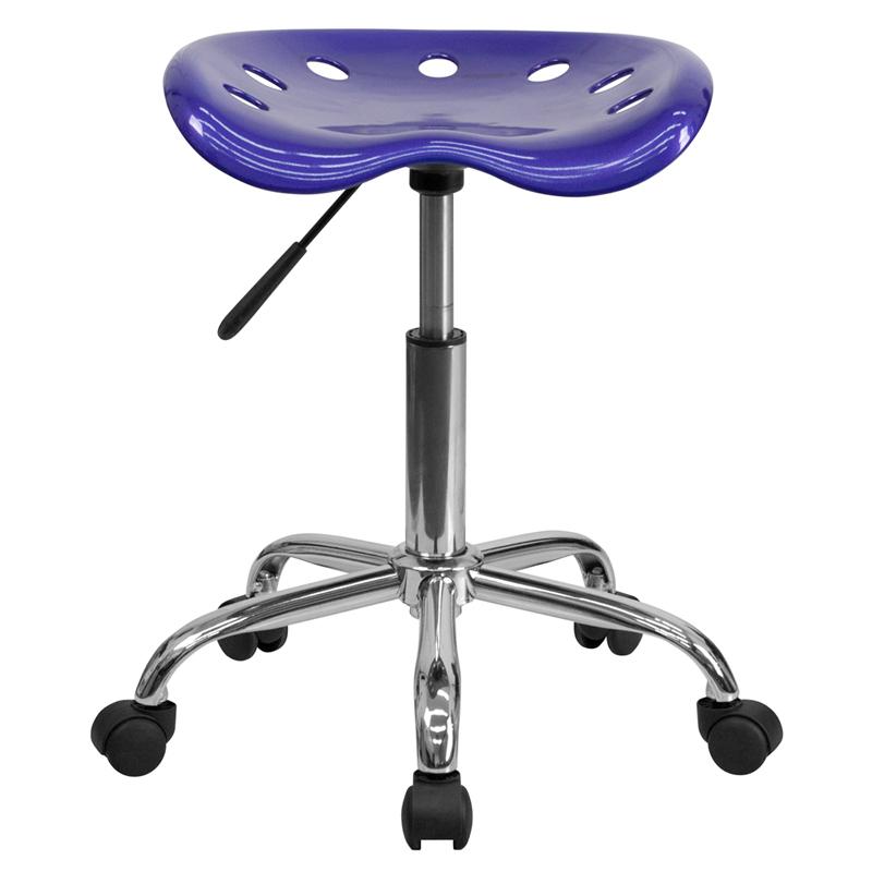 Vibrant Apple Green Tractor Seat & Chrome Stool - Retro Diner Style Bar Stool for Kitchen, Cafe, and Home Decor