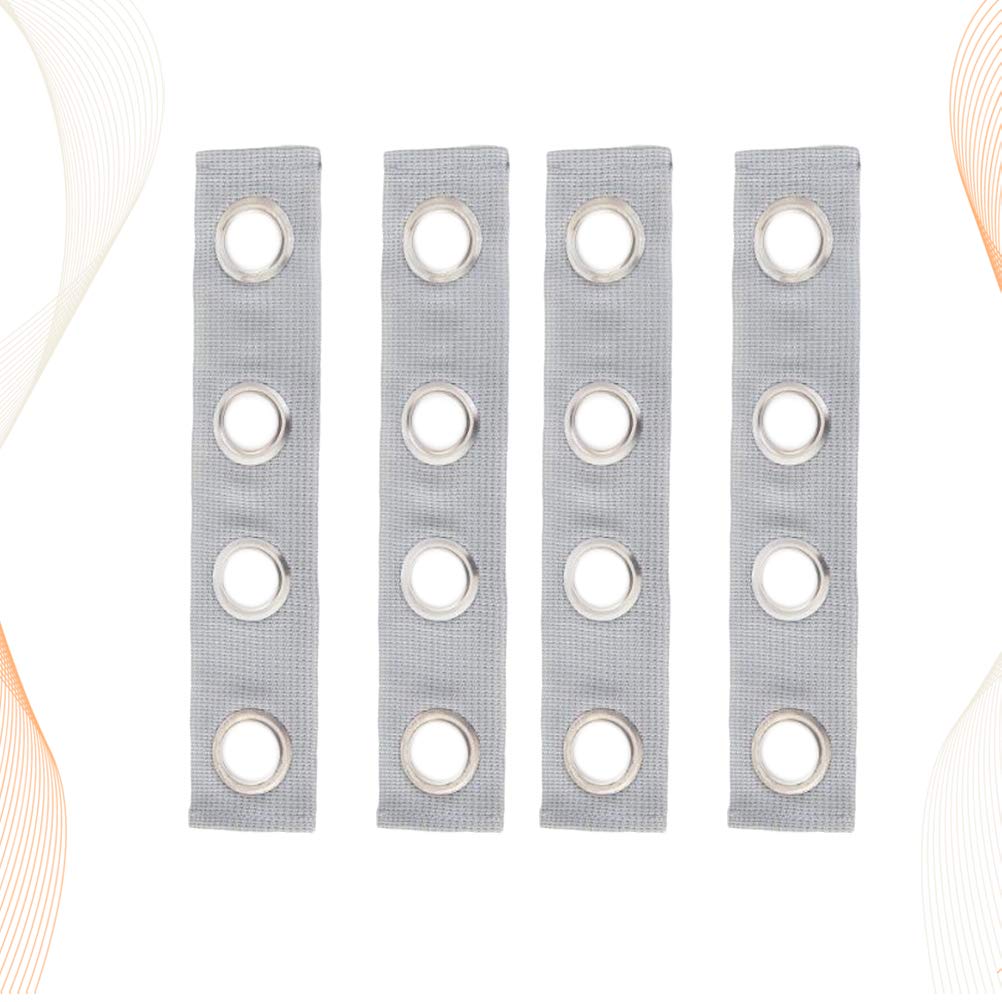 4-Pack Crab Plate Clothes Connectors - Heavy Duty Clothes Hooks with Multiple Holes for Hanging Clothes, Towels & Mini Backpacks - Perfect for Closet Organization, Laundry Room & Dorm Storage