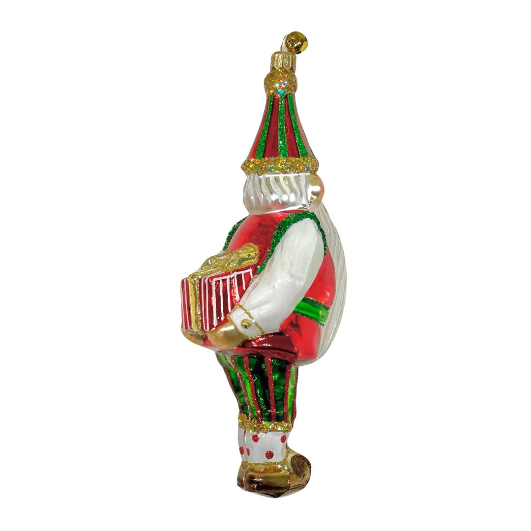 Grampy Elf Christmas Ornament - Handmade Holiday Decor for Tree, Gift, and Festive Home Decoration