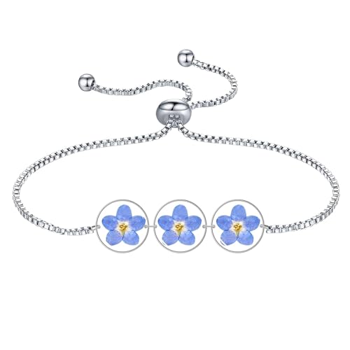 Forget-Me-Not(Round)-Silver