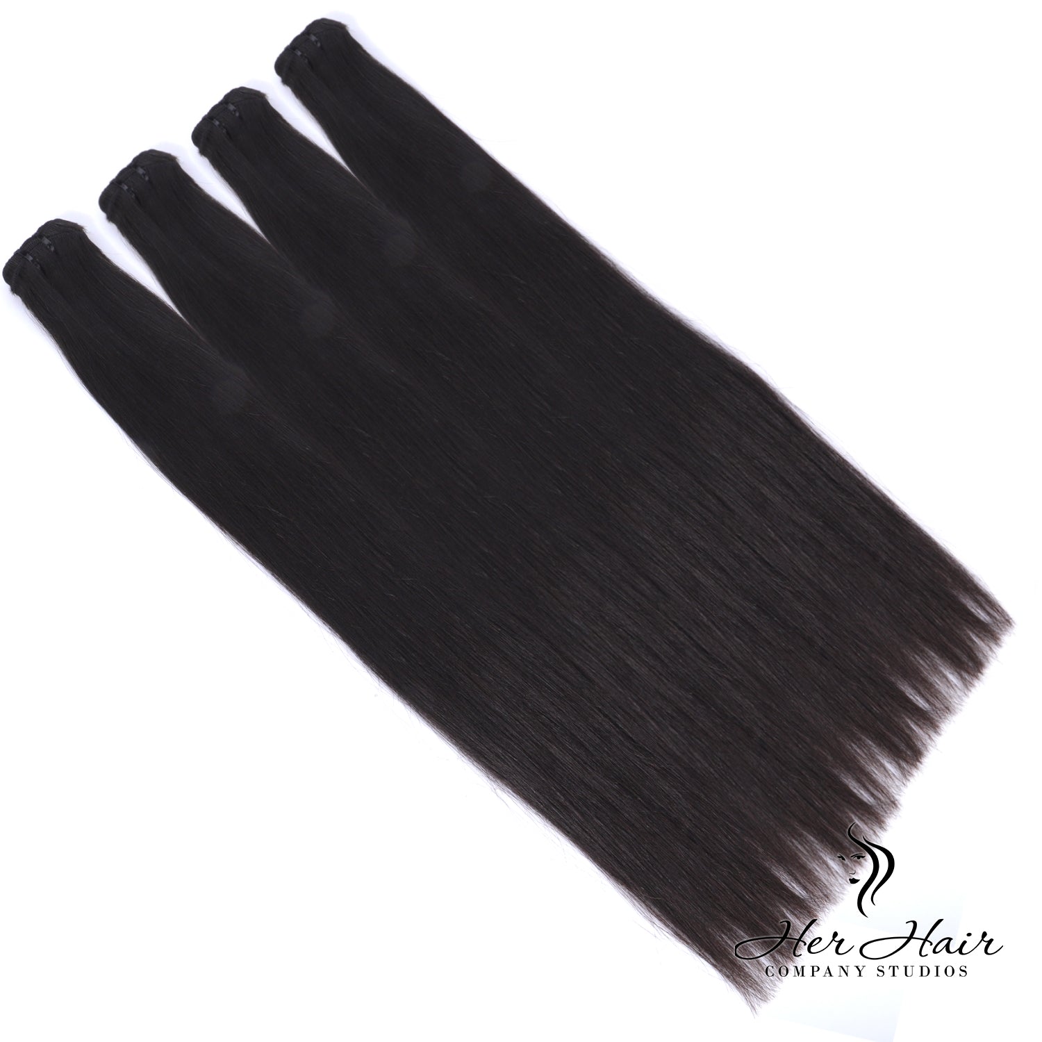Burmese Raw Straight Hair 4 Bundle Deal - 100% Human Virgin Hair Extensions for Black Women | Perfect for Sew-in, Weave, and Ponytail Styles