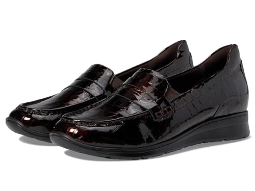 Brown Patent Croco