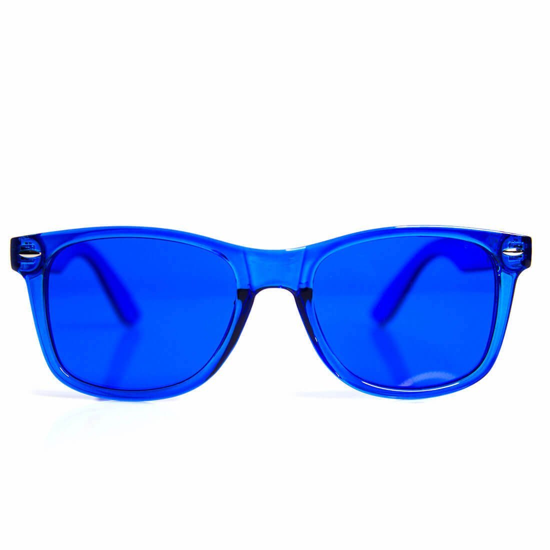 GloFX Blue Light Blocking Glasses for Chakra Healing & Relaxation - Reduce Eye Strain & Improve Sleep for Meditation, Yoga, and Screen Time