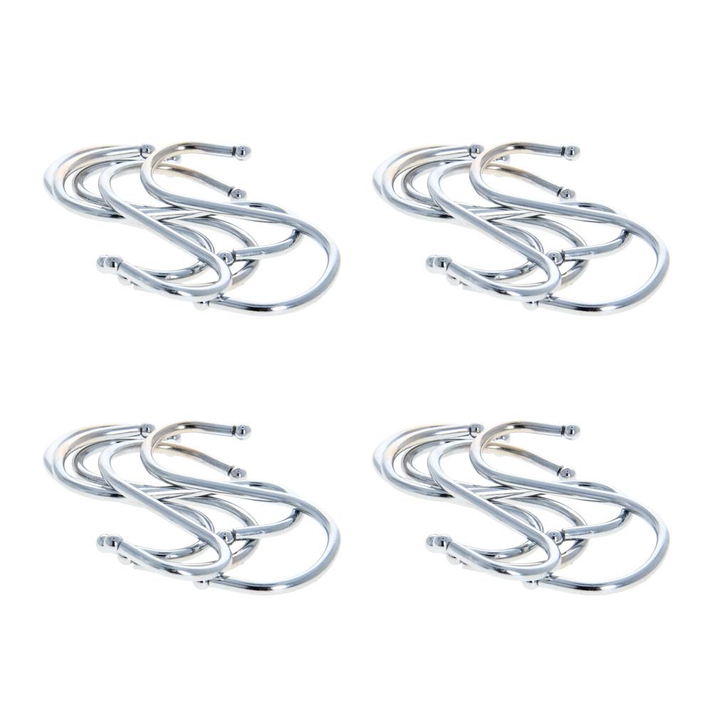 MroMax 20-Pack Silver S Hooks 2.52