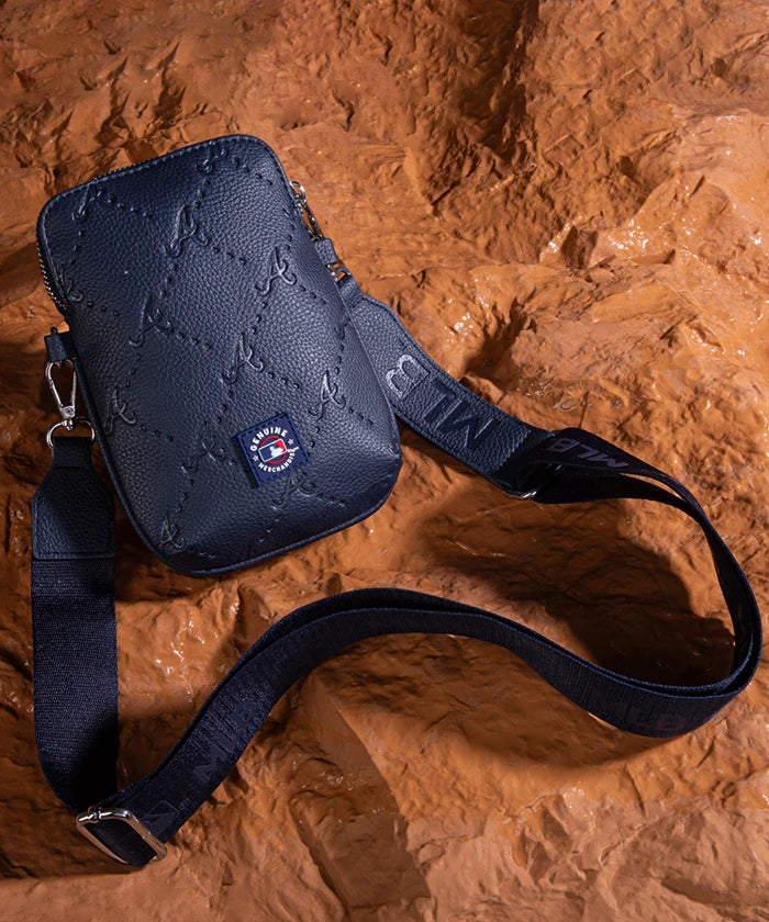 Official MLB Atlanta Braves Mini Crossbody Purse for Women - Stylish Baseball Fan Bag for Games, Travel & Everyday Use